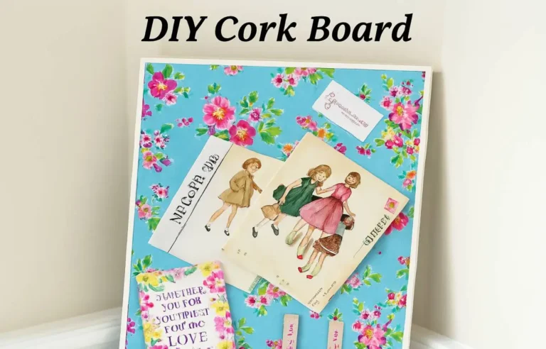 Beginner DIY Cork Board Art