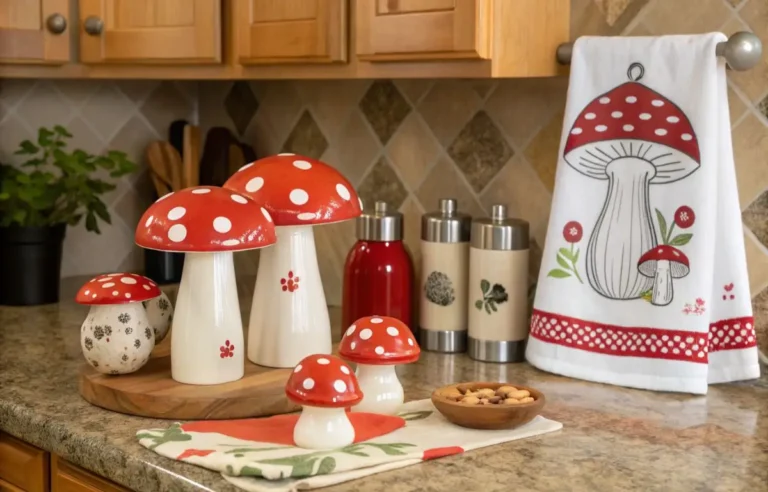 Mushroom kitchen decor