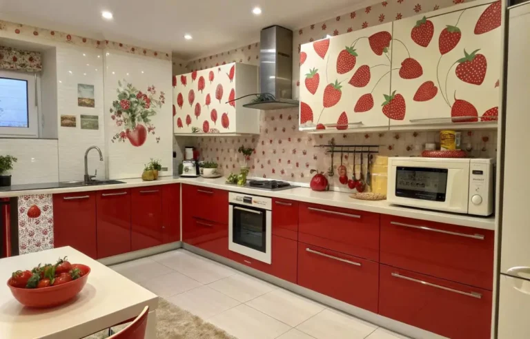 Strawberry kitchen decor comeback