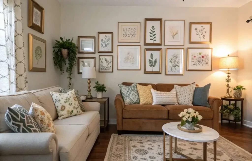 Budget-friendly wall art decor for living room that looks luxurious