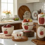 Unique apple kitchen decor ideas