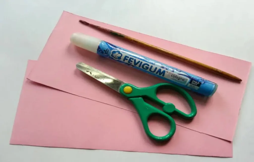 Paper Flowers Folding Tricks materials needed