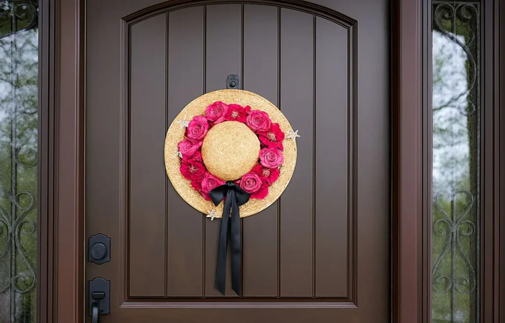 DIY Straw Hat Wreath 8_compressed_result