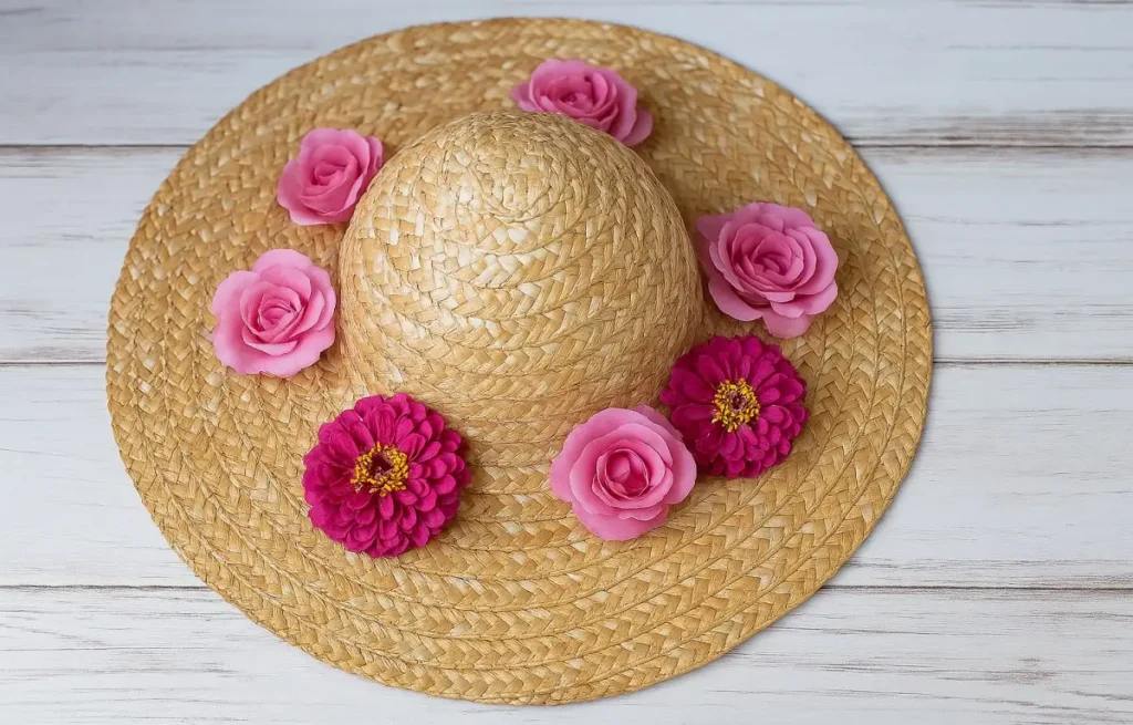 DIY Straw Hat Wreath5_compressed_result