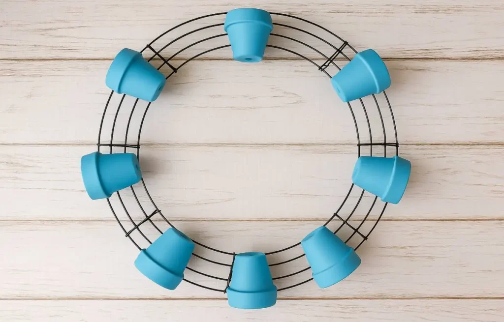 succulent-and-clay-pot-wreath 5
