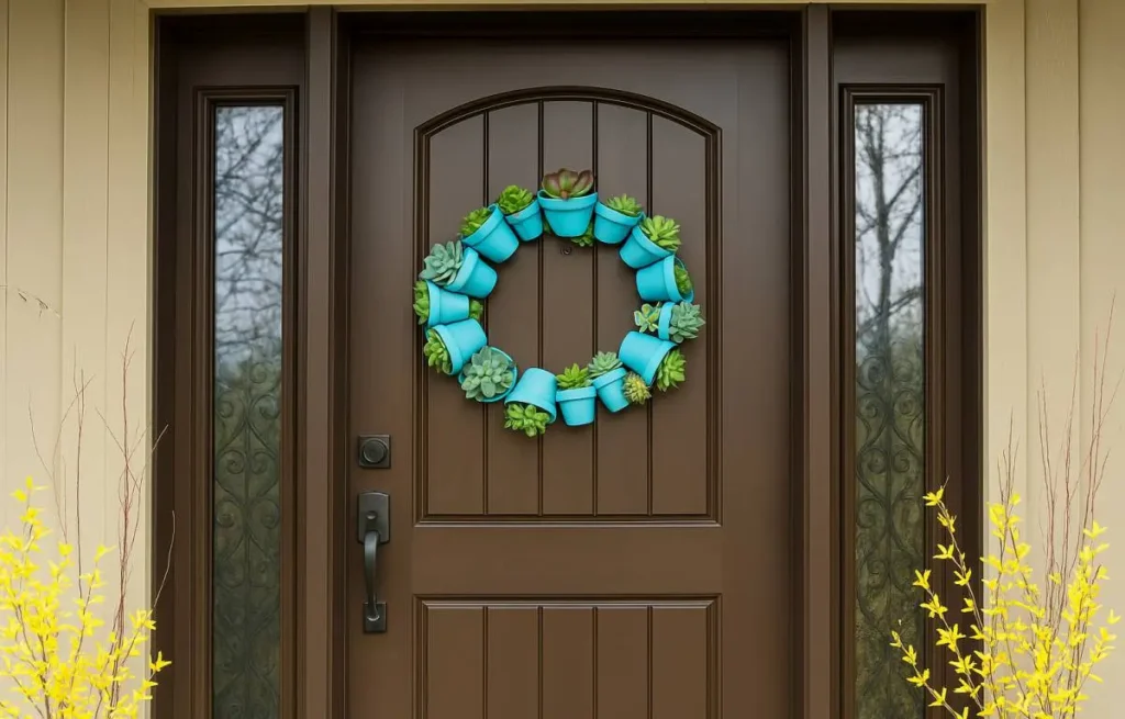 succulent-and-clay-pot-wreath 8
